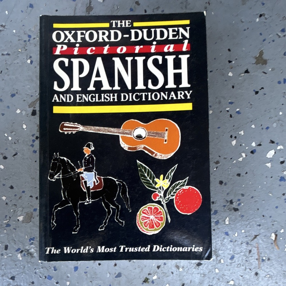 Oxford Univ Press Oxford-Duden Pictorial Spanish-English Dictionary 2nd Ed PB